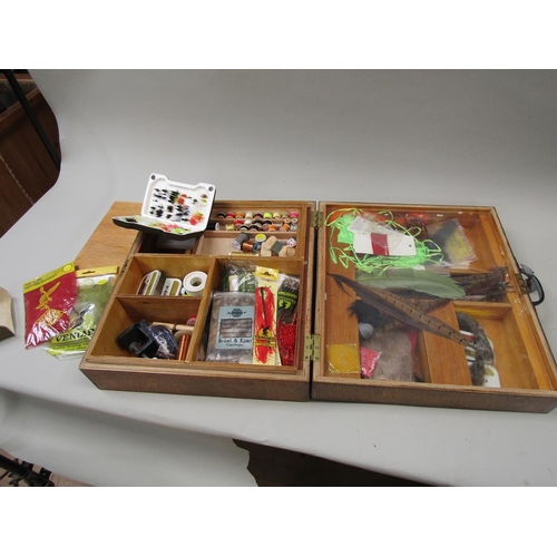 BOX OF FISHING COARSE AND FLY FISHING REELS AND LINES