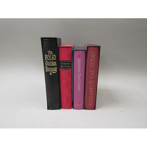 FOUR FOLIO SOCIETY BOOKS TO INC JAPANESE SHORT STORIES, ALEXANDER THE ...