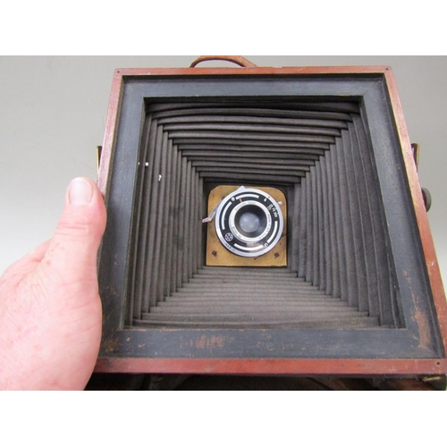 1357 - ANTIQUE FOLDING CAMERA