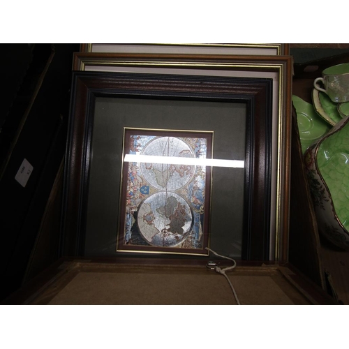 480 - BOX OF PICTURES AND PRINTS