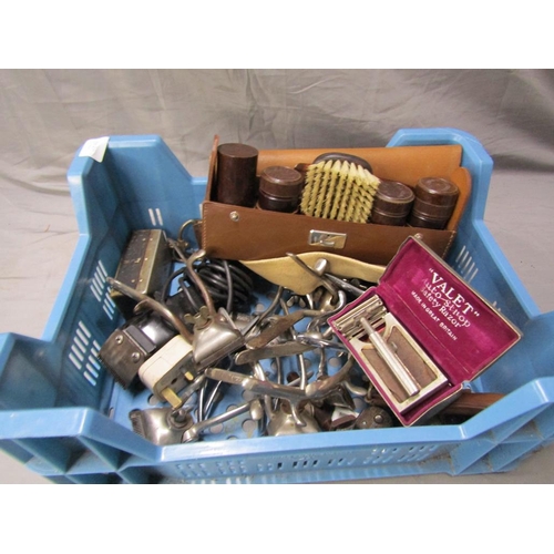 100 - BOX OF HAIR EQUIPMENT ETC