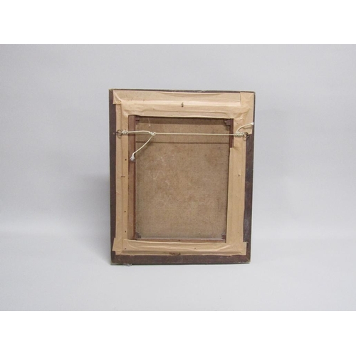 1232 - BALE, 19c STILL LIFE FRUIT OIL ON CANVAS GILT FRAMED, 49 x 38 cms