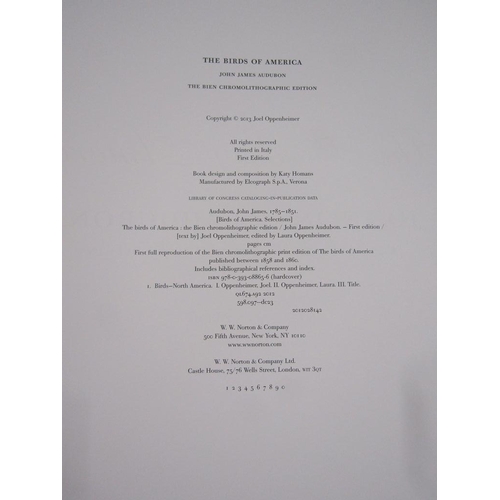 1248 - THE BIRDS OF AMERICA BY JOHN JAMES AUDUBON BEING THE FIRST EDITION PRINTED IN ITALY BY JOEL OPPENHEI... 