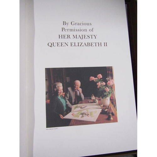 1250 - BIRDS AND FLOWERS OF BALMORAL BY JAMES ALDER WITH PREFACE BY VISCOUNT RIDLEY AND THE BOTANICAL TEXT ... 