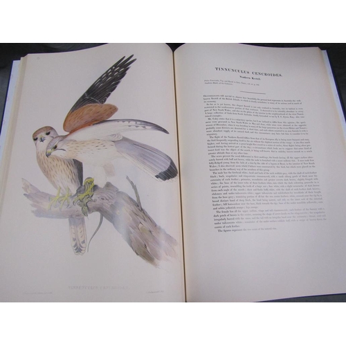 1264 - THE BIRDS OF AUSTRALIA BY JOHN GOULD IN SEVEN VOLUMES, BEING VOLUMES 1-4.  PRINTED IN LONDON 1848 AN... 