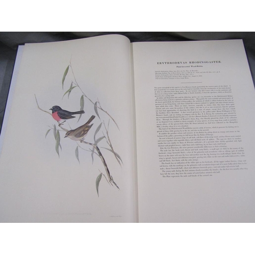 1264 - THE BIRDS OF AUSTRALIA BY JOHN GOULD IN SEVEN VOLUMES, BEING VOLUMES 1-4.  PRINTED IN LONDON 1848 AN... 