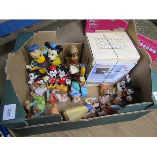 266 - BOX OF DISNEY FIGURES