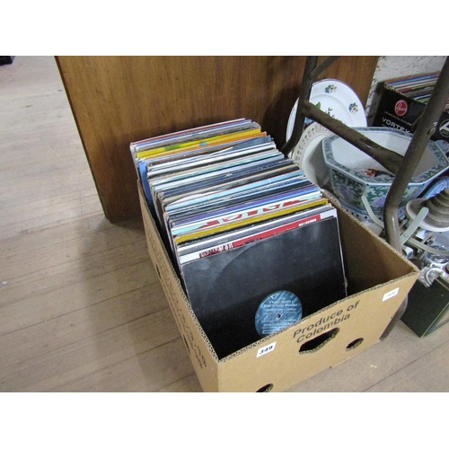 349 - BOX OF MIXED RECORDS