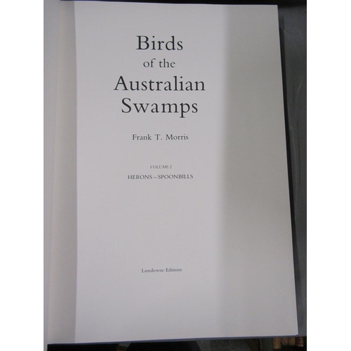 1267 - FIVE BOOKS BY FRANK T. MORRIS, BIRDS OF PREY OF AUSTRALIA, PIGEONS AND DOVES OF AUSTRALIA VOLS 1 & 2... 