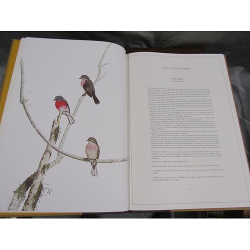 1267 - FIVE BOOKS BY FRANK T. MORRIS, BIRDS OF PREY OF AUSTRALIA, PIGEONS AND DOVES OF AUSTRALIA VOLS 1 & 2... 