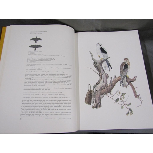 1267 - FIVE BOOKS BY FRANK T. MORRIS, BIRDS OF PREY OF AUSTRALIA, PIGEONS AND DOVES OF AUSTRALIA VOLS 1 & 2... 