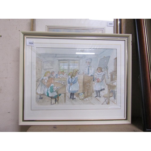 169 - COLL. OF MISC. PRINTS AND WATERCOLOURS