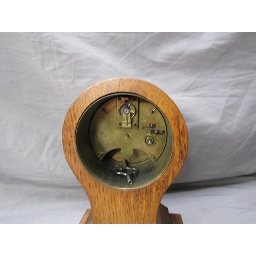 17 - EDWARDIAN MANTEL CLOCK