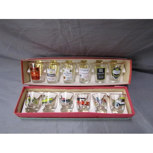 7 - TWO BOXES OF SHOT GLASSES