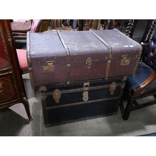 624 - TRAVELLING TRUNKS