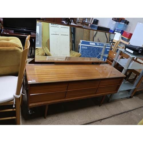 660 - TEAK DRESSING TABLE