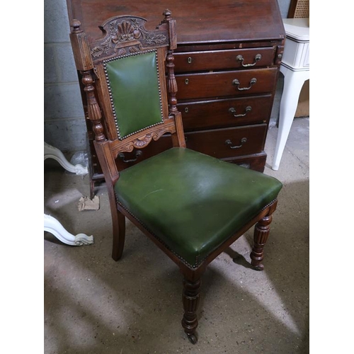 858 - SIX VICTORIAN DINING CHAIRS  a/f