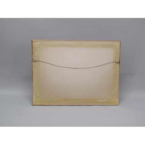 1317 - W NOEL JOHNSON - AUTUMN RIVER VALLEY, SIGNED WATERCOLOUR, F/G