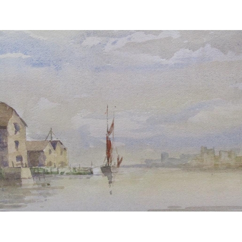 1389 - H HINCLIFFE - PENCIL DRAWING AND TWO WATERCOLOURS
