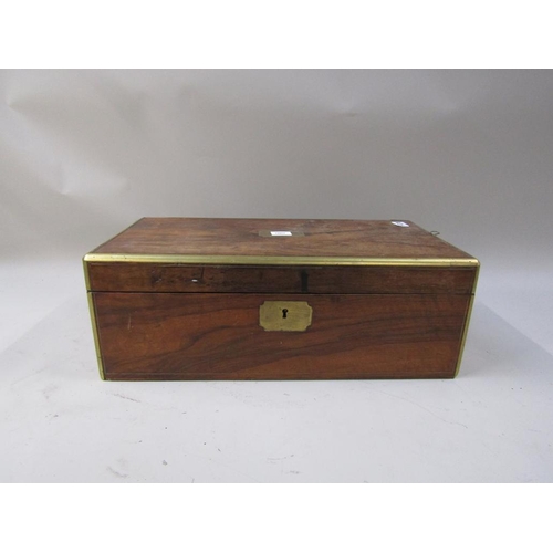 1470 - 19C FIGURE MAHOGANY WRITING BOX