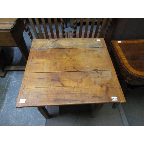 2034 - VICTORIAN PINE LOG BIN 80 x 62 cms