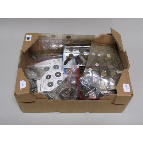 1811 - LARGE BOX OF MIXED COINS