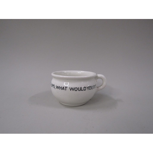 1899 - NOVELTY MINATURE POTTY - HITLER IN POLAND