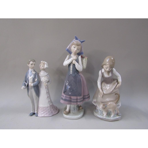 1975 - THREE LLADRO FIGURES