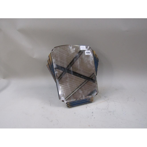 1502 - ART DECO PERIOD EASEL MIRROR