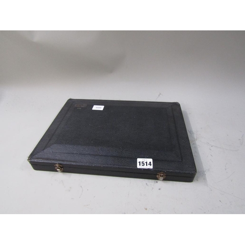 1514 - CASE OF REIFLER DRAWING INSTRUMENTS