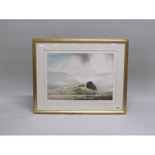 1100 - SIMON BULL 1985 - AUTUMN RAIN - GRASMERE, F/G LIMITED EDITION COLOURED PRINT