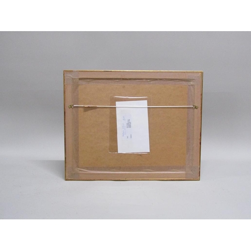 1106 - DAN GLEN - DEDHAM COTTAGE, WATERCOLOUR, UNSIGNED, F/G