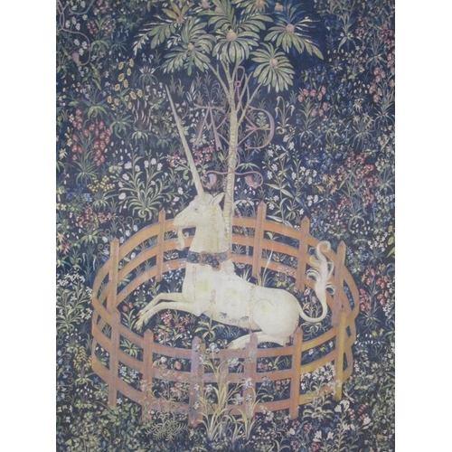 1110 - MONO AD - LITHOGRAPH - UNICORN, F/G
