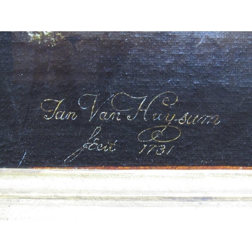 1127 - F/G OELOGRAPH AFTER VAN HAYSIUM, FLOWERS