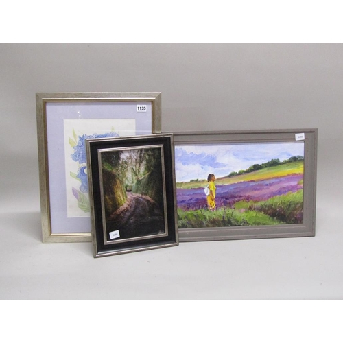 1135 - FOUR MISC. PICTURES AND PRINTS