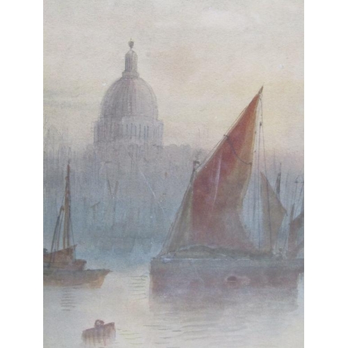 1143 - PAIR - T MORTIMER, CONTINENTAL RIVER SCAPES WITH SAILING VESSELS, F/G