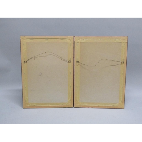 1144 - TWO F/G B&W ENGRAVINGS - 17C SUBJECTS