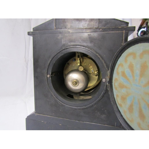 11 - VICTORIAN SLATE MANTEL CLOCK