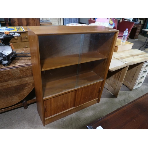 671 - HERBERT AND GIBBS TEAK BOOKCASE