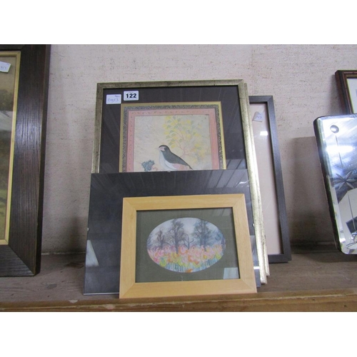 122 - BIRD AND FLOWER PRINTS