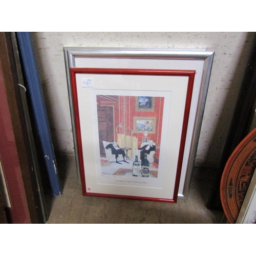 134 - FOUR FRAMED PRINTS