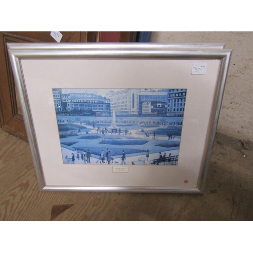 134 - FOUR FRAMED PRINTS