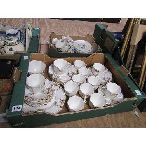 144 - VICTORIAN CHINA TEASET