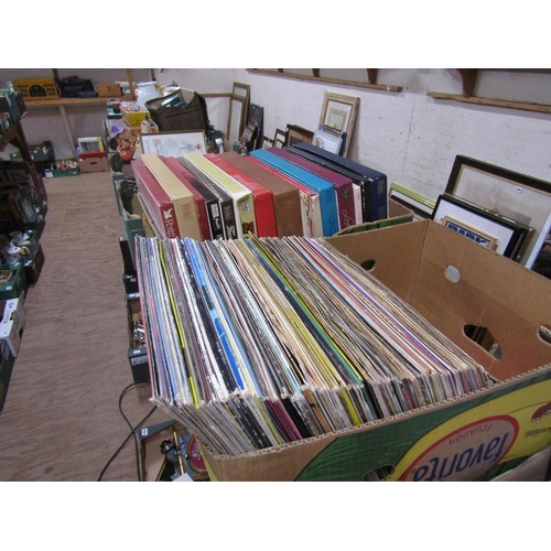 155 - TWO BOXES OF RECORDS