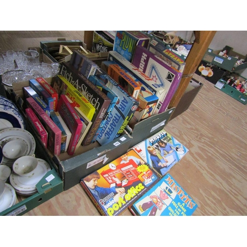 175 - TWO BOXES OF BOARD GAMES