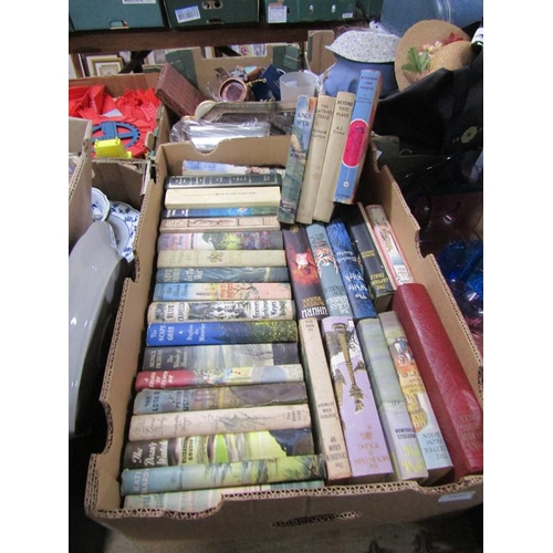 203 - TWO BOXES OF MIXED BOOKS