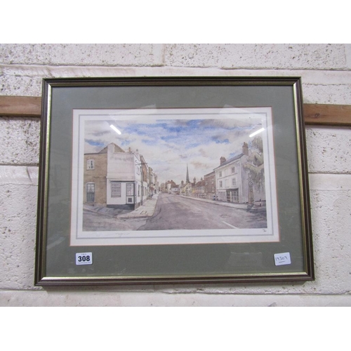 308 - SIGNED PRINT