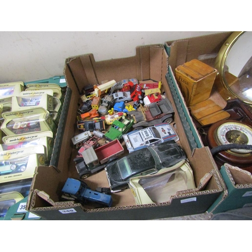 349 - BOX OF TOY CARS