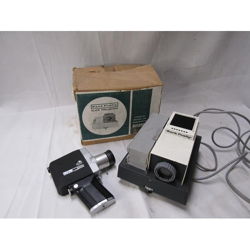 68 - CINE CAMERA AND PROJECTOR