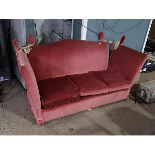 708 - THREE SEATER SOFA